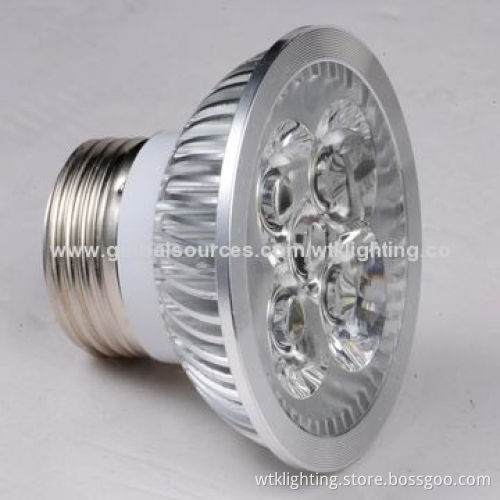 4W LED Spotlight Bulb, GU10 MR16 E27, CE/RoHS Mark, 85-265V AC, Bridgelux/Epistar/Epileds LED Chip